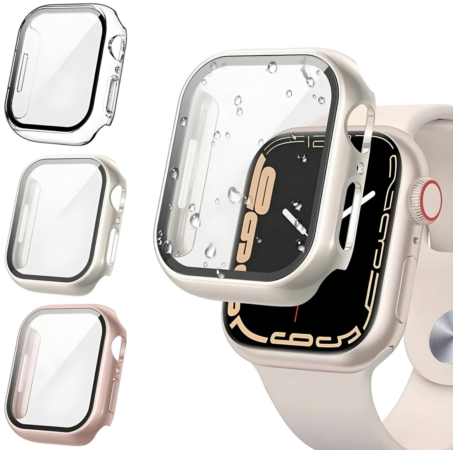 Verre et couvercle de protection pour smartwatch