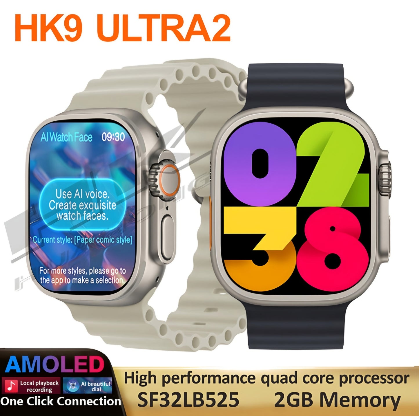 HK9 Ultra 2. Smartwatch 2nd Gen