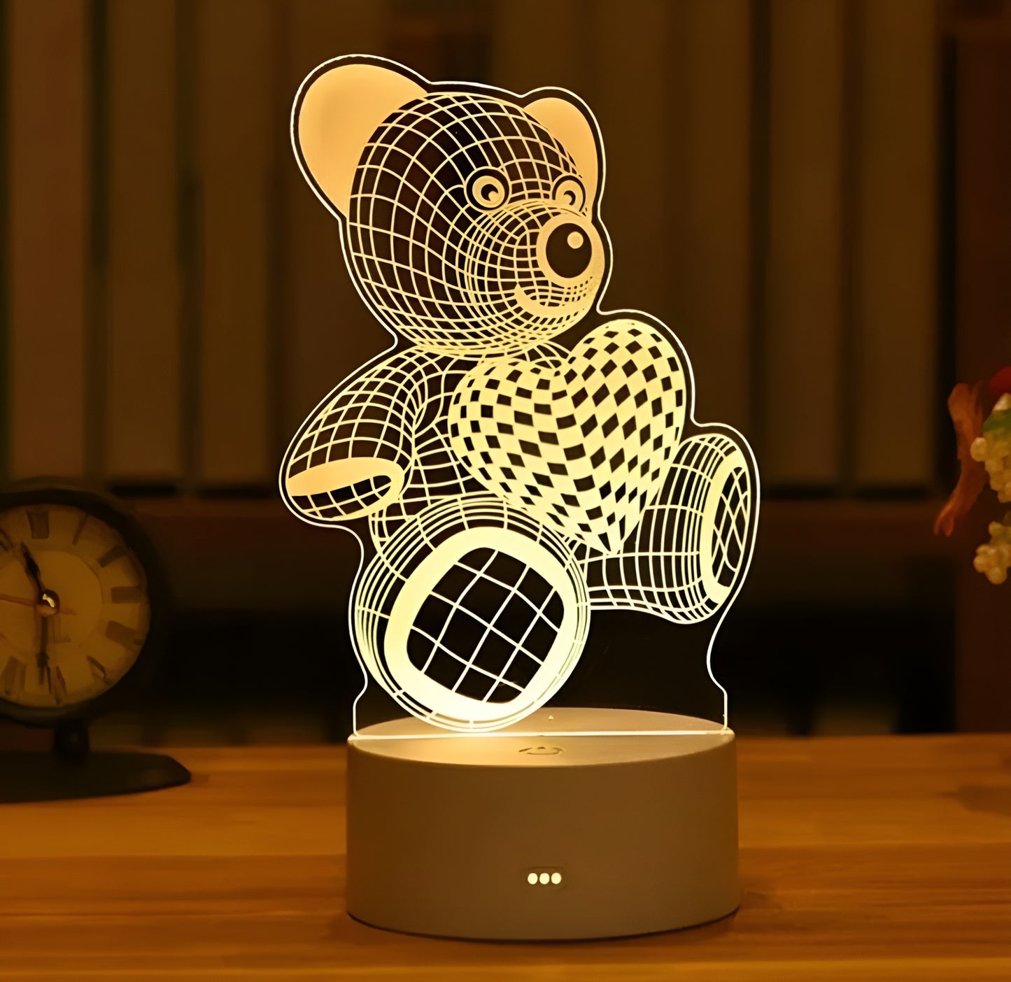 Lampe 3D personnalisée à LED