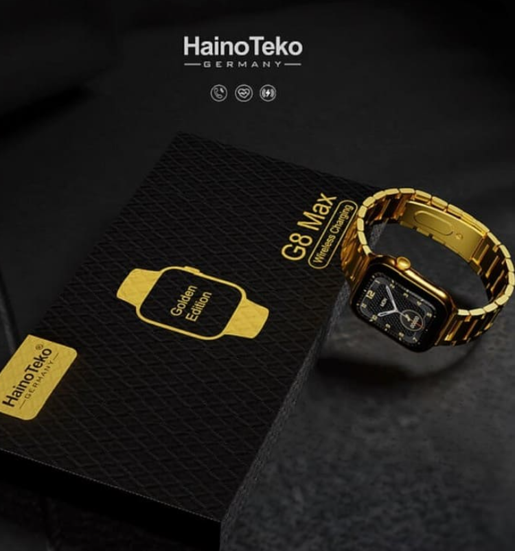 HainoTeko G8 Max Golden Smart watch