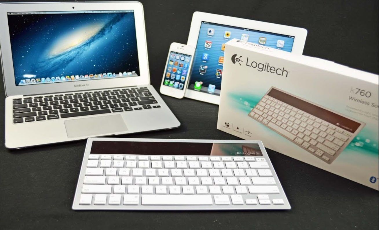 Logitech wireless solar keyboard k760 pour Mac, iPad ou iPhone